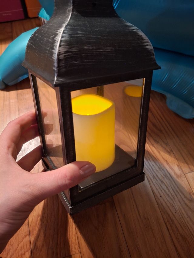 Lanterna decorativa in plastica