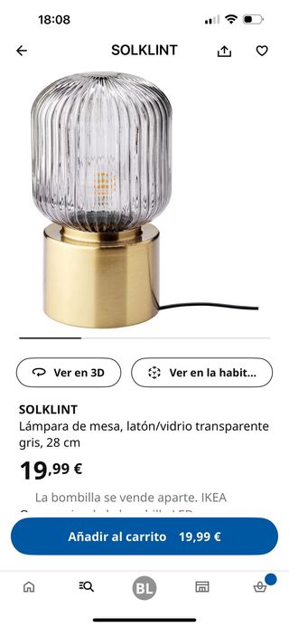 Lampara mesa IKEA Solklint (2)