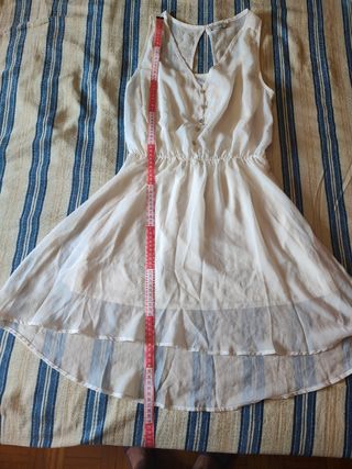 Vestido blanco gasa