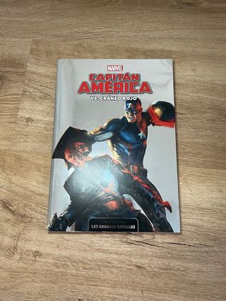 Capitán America vs Craneo rojo
