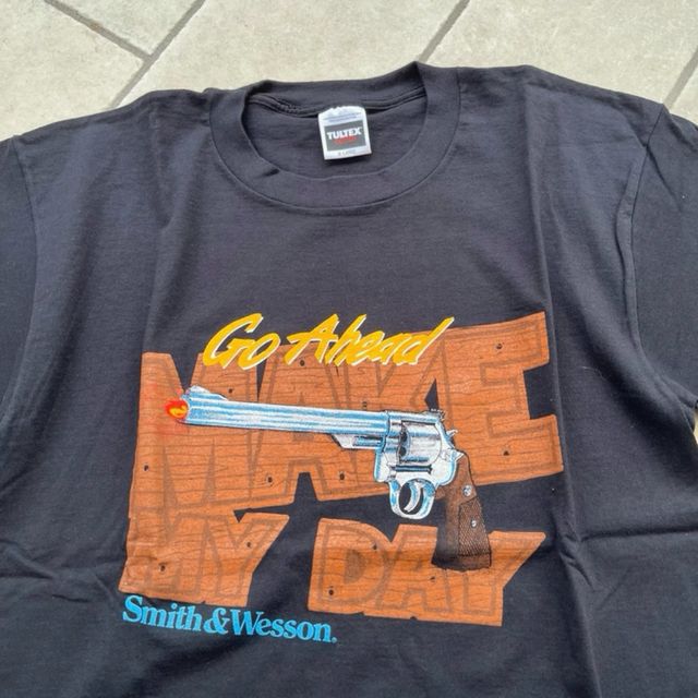 Vintage Smith & Wesson single stitch promo tee XL