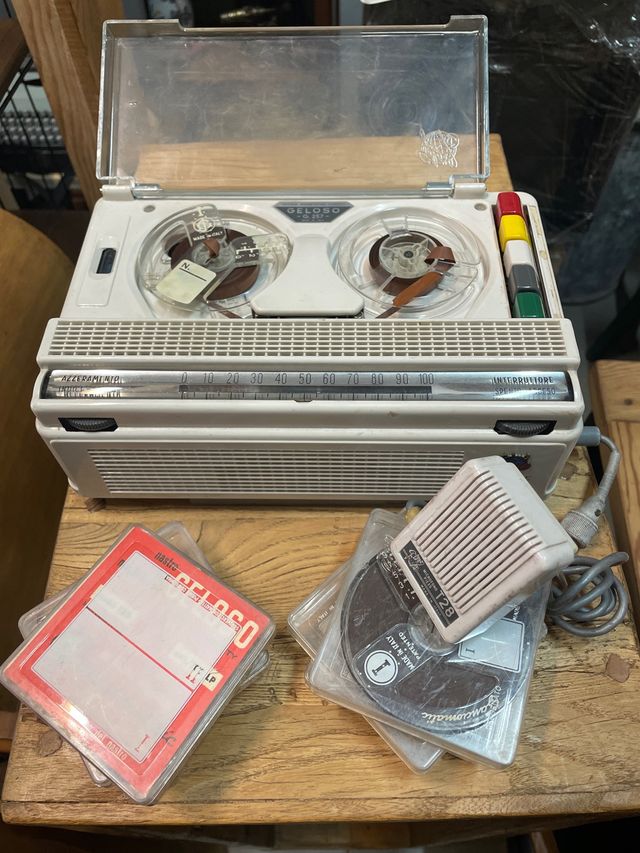 Registratore a nastro vintage Geloso G257 