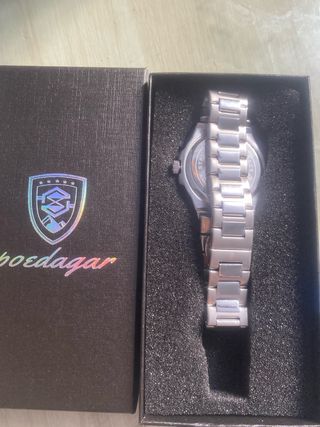 Reloj Poedagar Azul y Plata