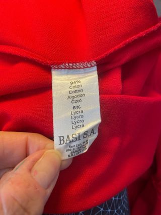 Polo Lacoste rojo