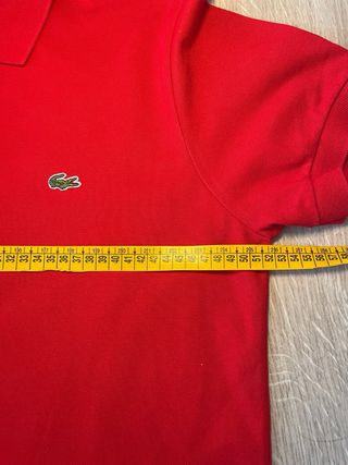 Polo Lacoste rojo