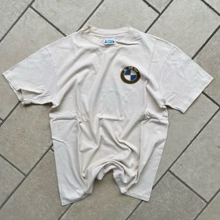 Vintage 90s BMW Hanes single stitch promo tee L