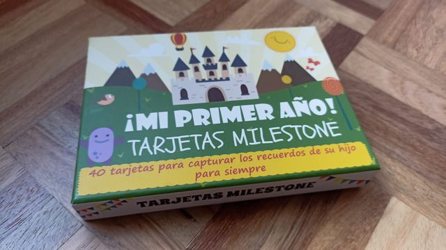 Tarjetas Milestone 1er Año