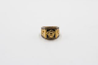 Sello De Oro Combinado De 18K.. Ref: 053-01-00249