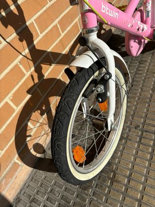 Bicicleta niña 16" btwin