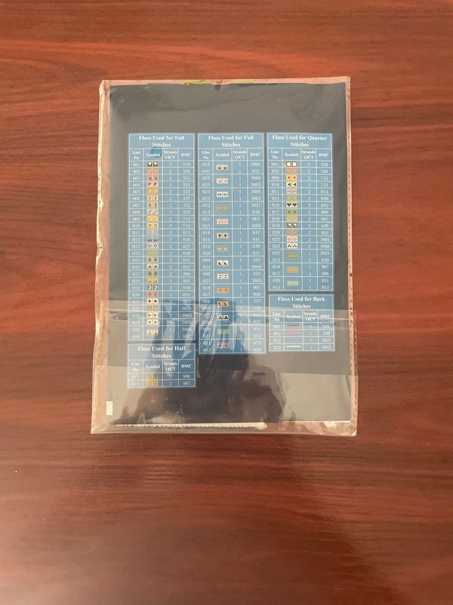 Kit punto de cruz 14ct - AK-40019