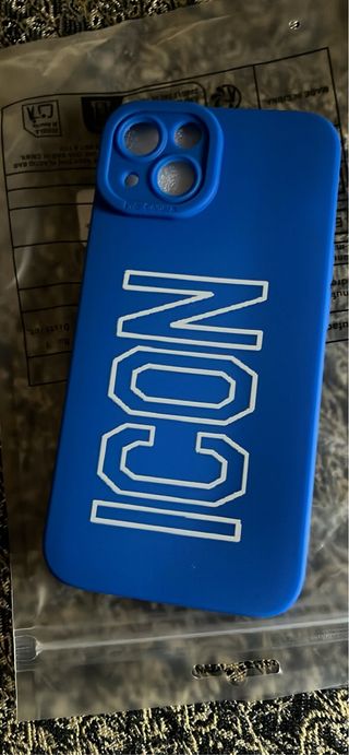 Custodia iPhone 13 Icon blu