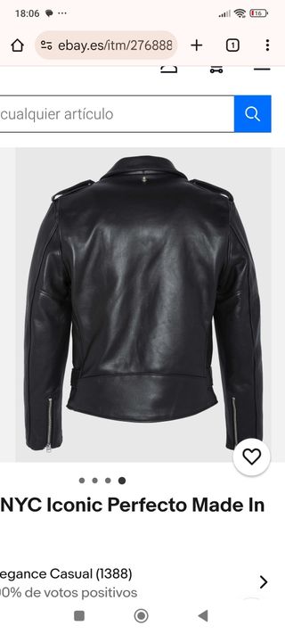 Cazadora Schott Perfecto L
Devolución 24h tienda 
