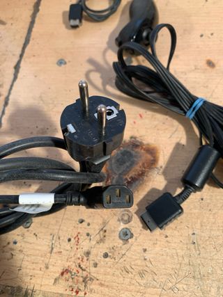 Wii: Cables, mando y fuente