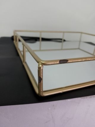 Vassoio Specchio Oro - Set 6