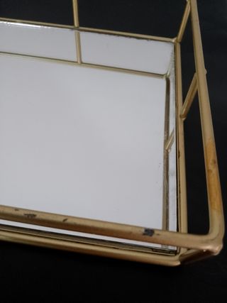 Vassoio Specchio Oro - Set 6