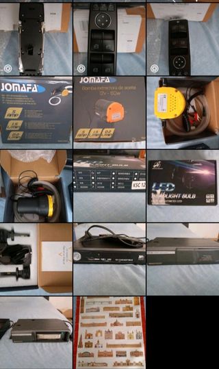 Artículos antiguos:  pelotas,etc (todo 200€)