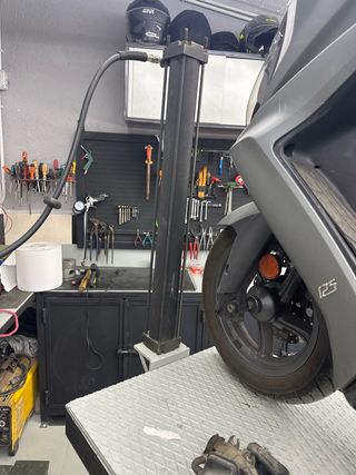 Elevador moto - Taller