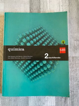 Química. 2 Bachillerato. Savia