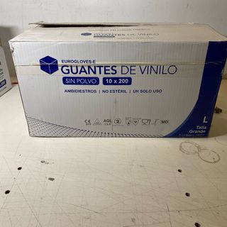 Guantes vinilo Eurogloves-E L (2000)