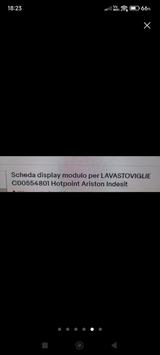 Display Lavastoviglie Hotpoint Ariston