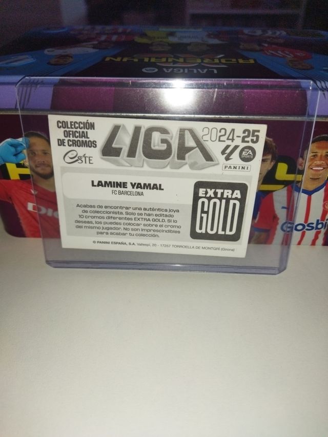 Cromo Lamine Yamal - Extra Gold