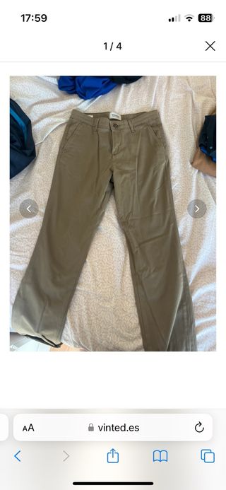 Pantalones Jack & Jones beige - M