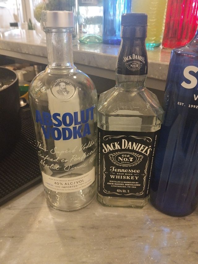 Bottiglie Alcolici Vuoti Collezione