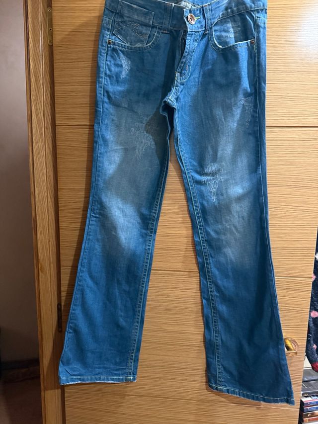Jeans dritti blu