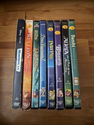 8 Clásicos Disney DVD - Español