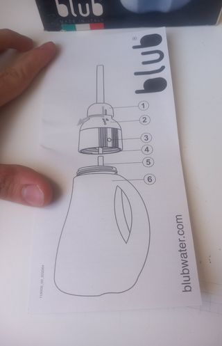 Botella anti-cal BLUB