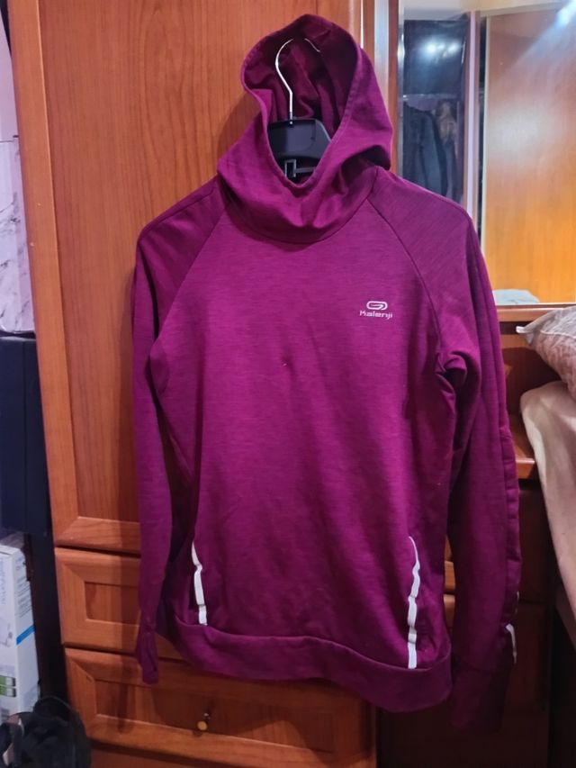 Sudadera Kaleaj morada talla XS