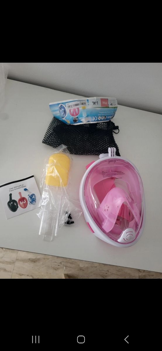 Máscara buceo niño - Talla L/XL