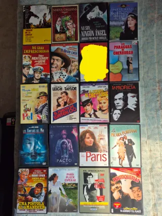 Lote I, elegir películas dvd, unidad 5 euros