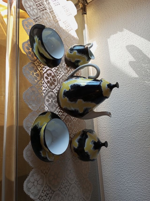 Juego café Sargadelos Castro vintage