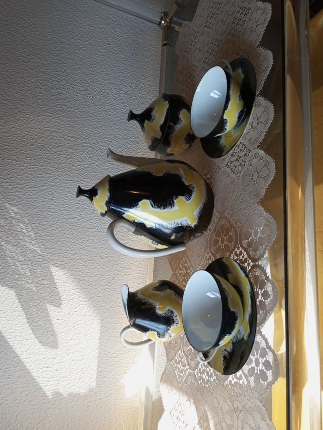 Juego café Sargadelos Castro vintage