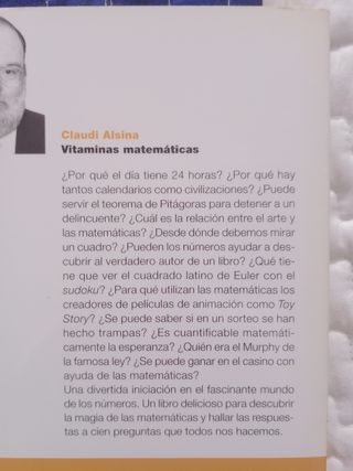 Vitaminas matemáticas: Cien claves sorprendente