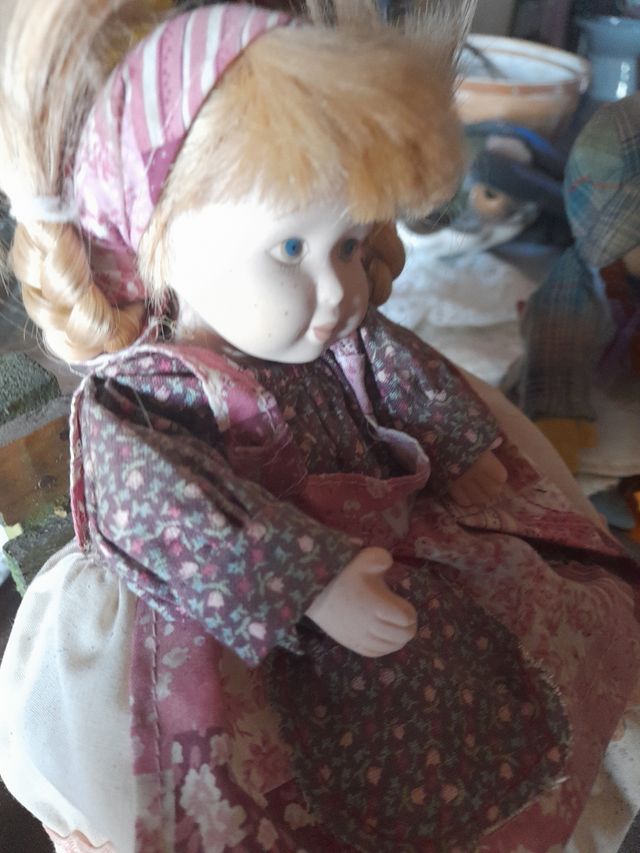 Bambola Porcellana Vintage