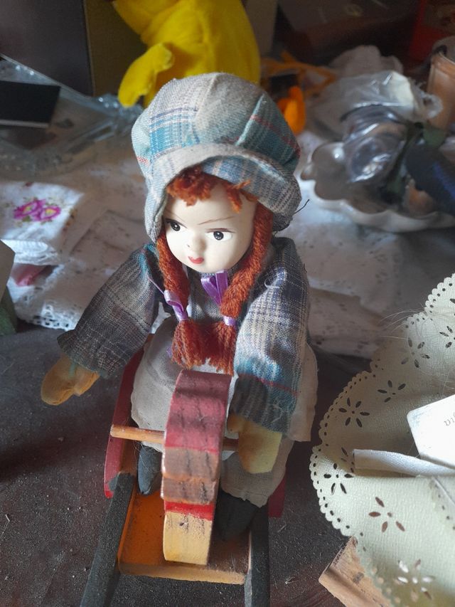 Bambola Porcellana Vintage