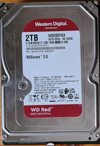 2TB Western Digital Red SATAIII 6Gbps