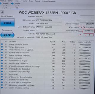 2TB Western Digital Red SATAIII 6Gbps