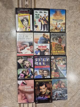 Lote J, elegir películas dvd, unidad 5 euros