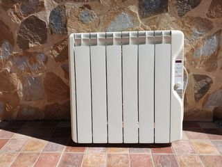 Radiador bajo consumo blanco. 
