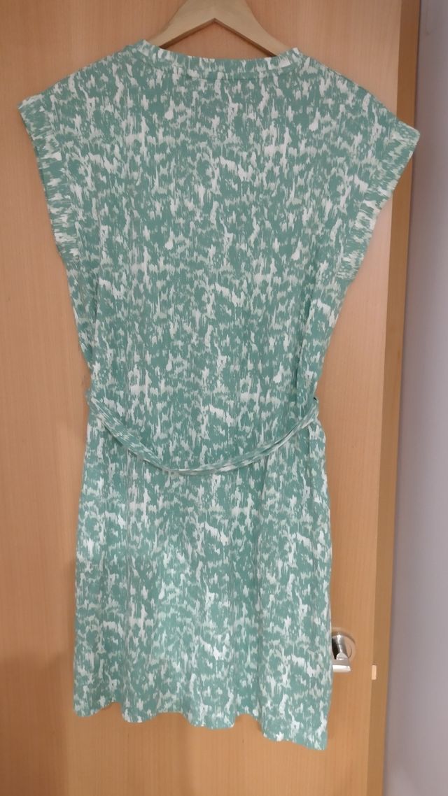Vestido Esmara verde estampado