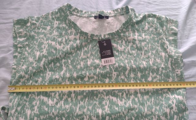 Vestido Esmara verde estampado