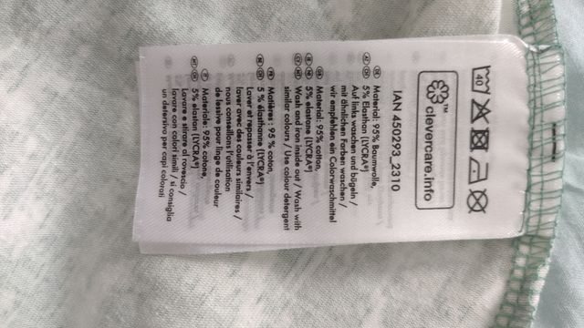 Vestido Esmara verde estampado