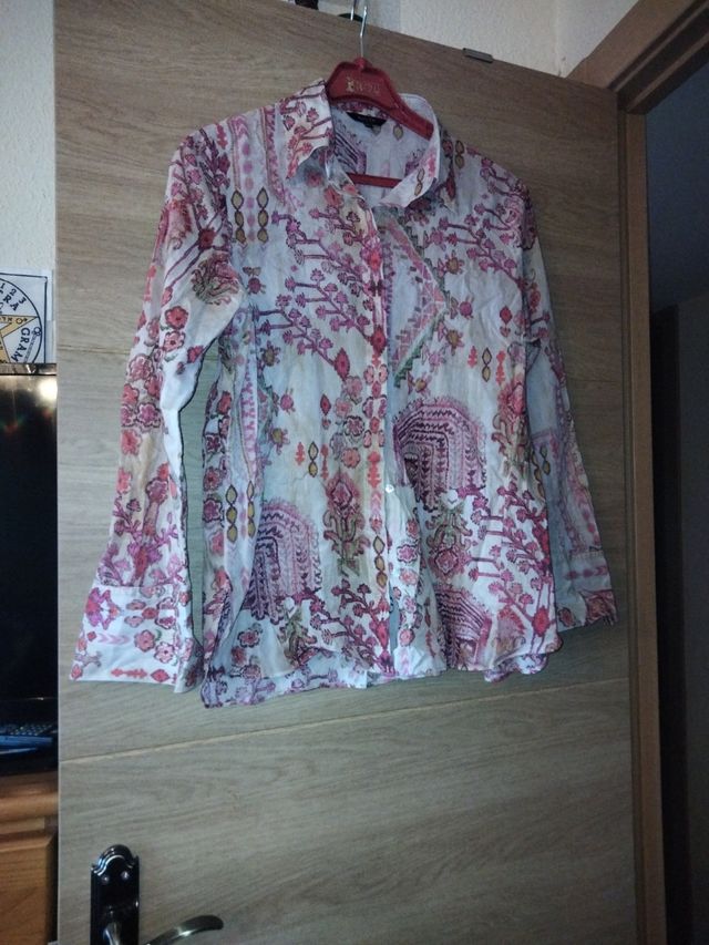 Camisa Massimo Dutti multicolor