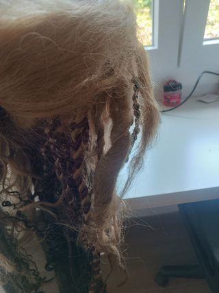 Maniquí cabeza peluquería,