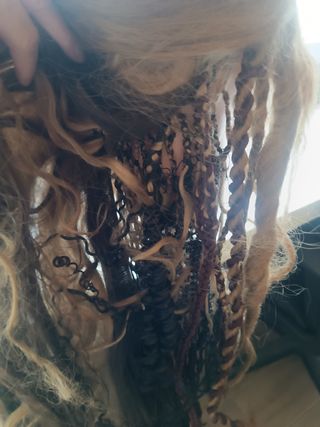 Maniquí cabeza peluquería,
