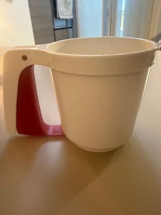 Setaccio farina - bianco e rosso