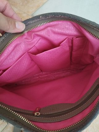 Bolso original de Tous bandolera beige